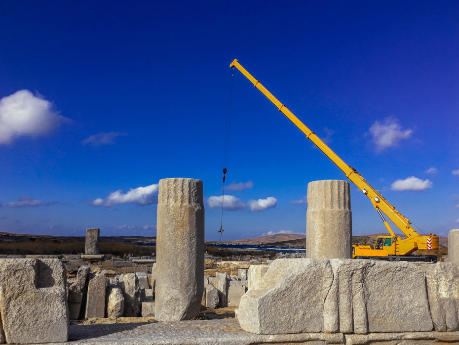 , Groundwork for to Reconstruction of Stoa of Philip V on Delos is Complete &#8211; The National Herald