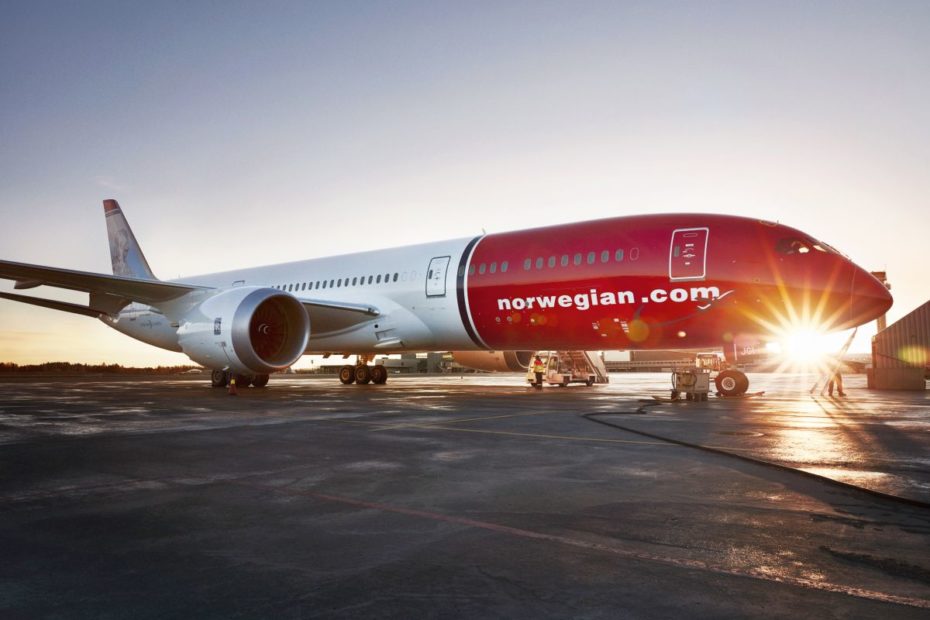 Norwegian Airlines non-stop service New York to Athens