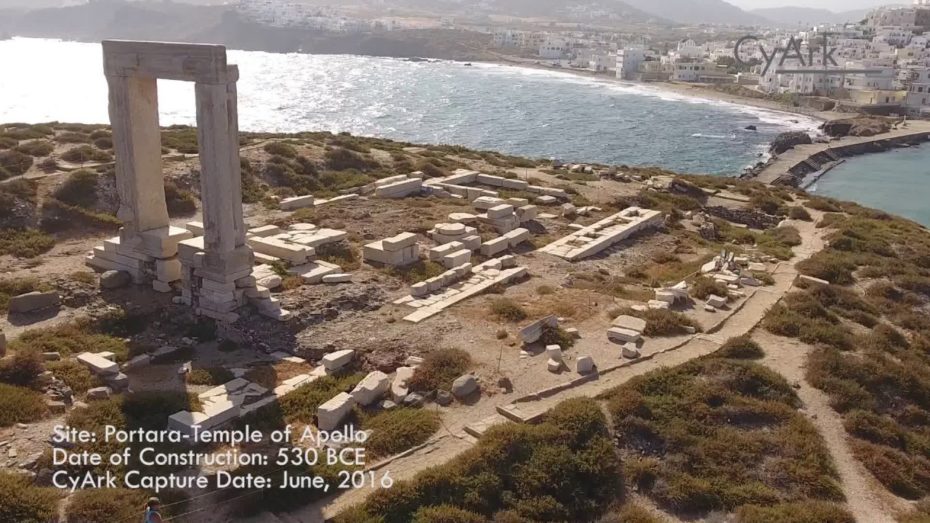 , Temple of Apollo, Naxos, Included on Google Arts &#038; Culture Platform &#8211; The National Herald