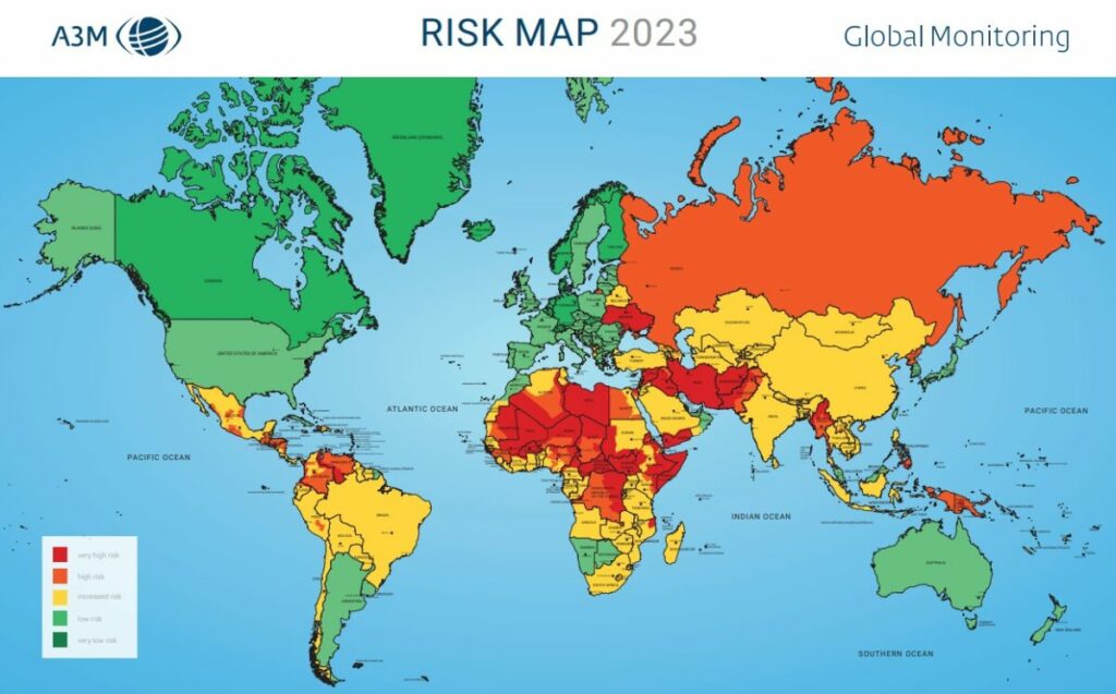 Greece Among Safest Countries to Visit in 2023, Greece Among Safest Countries to Visit in 2023: A3M Risk Map | GTP Headlines